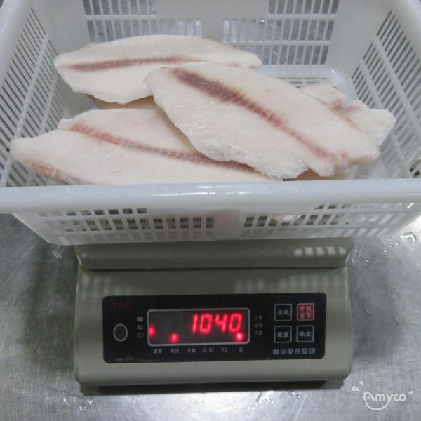 Frozen Tilapia Fillets deep skinned