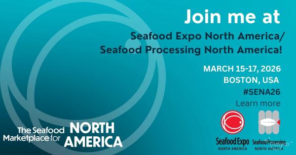 See you at Booth# 2643-5 March 15-17, 2026 at Seafood Expo North America in Boston